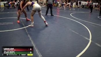 145 lbs Quarterfinals (8 Team) - Logan Long, Dirty Dozen Team vs Dylan Heath, Mi Pitbulls Black