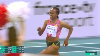Gudaf Tsegay Smashes Indoor 1500m World Record