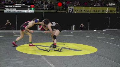 124 lbs Final - Skylar Schaefer, Apprentice vs Felicia Bell, UNLV