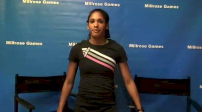 Kristi Castlin 7.91 PR & Win 60m Hurdles at 2012 Millrose Games