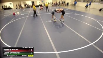 189D 1st Place Match - Jameson Bender, Apple Valley vs Logan Carrington, Becker