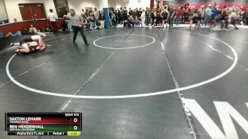 157 lbs Quarterfinal - Saxton Lemarr, Thunder Basin vs Ben Mendenhall, Greybull/Riverside