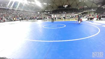 3A 120 lbs Quarterfinal - Adonai Garza, Kent Meridian vs Wesley Thompson, Yelm