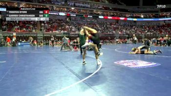 3A-144 lbs Cons. Round 2 - Trenton Byers, Council Bluffs Abraham Lincoln vs Garren Christiansen, Dubuque Hempstead