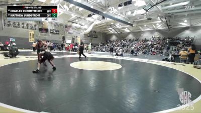 116 lbs Cons. Round 2 - Charles Robinette 3rd, Vacaville Wrestling Club vs Matthew Lundstrom, Cardinal Wrestling Club