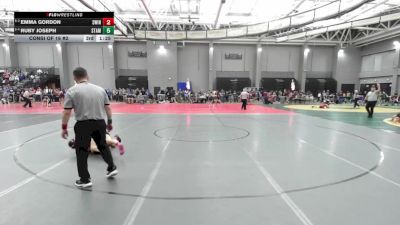 114 lbs Consi Of 16 #2 - Kaylee Saurez, Bethel vs Tiffany Schoonover, Maloney