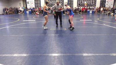 130 lbs Quarterfinal - Caroline Hilton, Cleveland-TN vs Carley King, Kiski Area