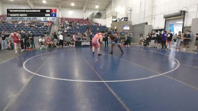 285 lbs Champ. Rd Of 16 - Buyantogtokh Baasanbayar, Irvine HS vs Donte Keith, Southwest Wrestling