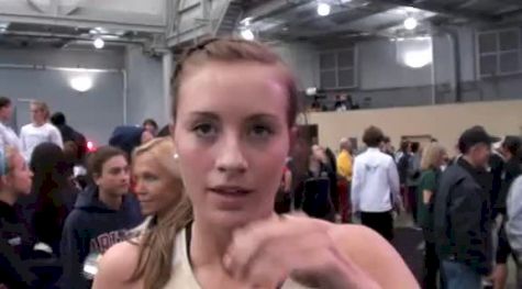 Katie Flood (4.28) mile at the 2012 Flotrack Husky Classic