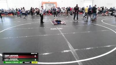 75 lbs Quarterfinal - Tripp Hepfner, Rebels Wrestling Club vs Liam Johnson, Legacy Elite Wrestling