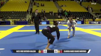 Hazel Rose Butcher-Salazar vs Clarissa Nabes Soares Mártires 2025 World Jiu-Jitsu IBJJF Championship