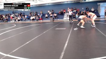 157 lbs Quarterfinal - Maverick Mueller, Mary vs Marcus Caro, Colorado School Of Mines