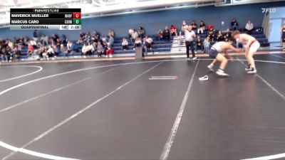 157 lbs Quarterfinal - Maverick Mueller, Mary vs Marcus Caro, Colorado School Of Mines
