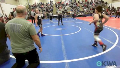 83 lbs 3rd Place - Clayton Warner, Sallisaw Takedown Club vs Jordan Allison, Glenpool Youth Wrestling