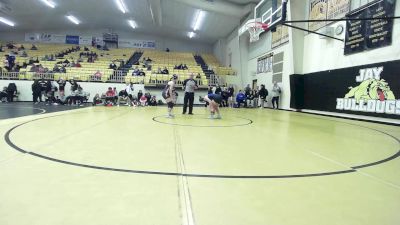 120 lbs Rr Rnd 3 - Launa Troutt, Mcloud HS Girls vs Natalie Alanis, Miami HS Girls