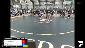 152 lbs 1st Place Match - Aaron Concepcion, AK vs Charles Spinning, OR