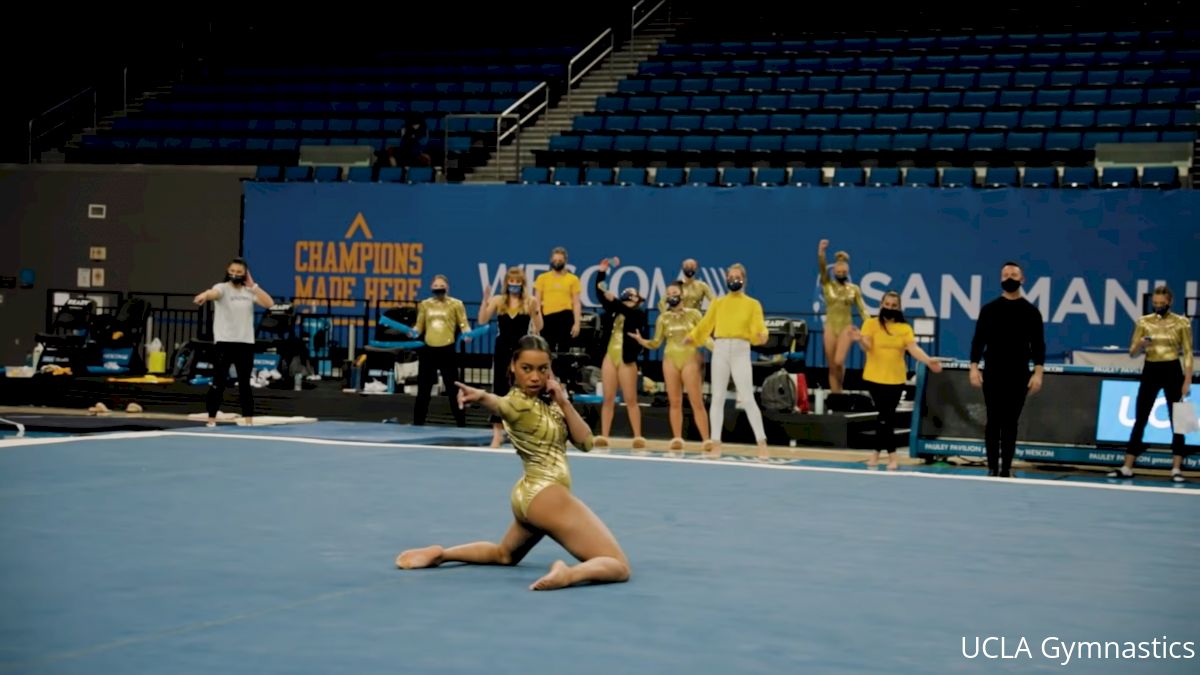 Margzetta Frazier Goes Viral With Janet Jackson Inspired Floor Routine
