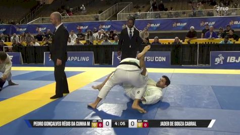 Jader De Souza Cabral vs Pedro Gonçalves Régis Da Cunha M 2026 Pan Jiu Jitsu IBJJF Championship