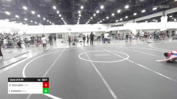 86 lbs Consi Of 8 #2 - Adam Gonzales, Juggernaut WC vs Ivan Kotenko, Gold Rush Wrestling