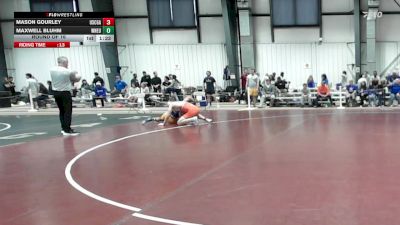 174 lbs Round Of 16 - Mason Gourley, Coast Guard vs Maxwell Bluhm, Western New England