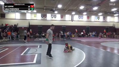 SPW-3 lbs 1st Place Match - Ivy Coffin, Immortal Athletics WC vs Laila Fitzpatrick, Immortal Athletics WC