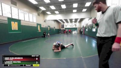 120 lbs Cons. Round 2 - Jake Huelsenbeck, Torrey Pines vs Landon Nguyen, San Pasqual