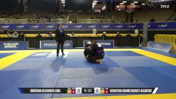 Sebastian Adamo Dauselt-Alcantar vs Jonathan Alexander Luna 2026 Pan Jiu Jitsu IBJJF Championship