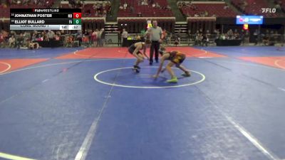130 lbs Cons. Round 1 - Elliot Bullard, Falls Academy vs Johnathan Foster, Montana Disciples