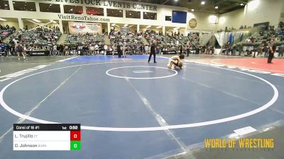 101 lbs Consi Of 16 #1 - Louie Trujillo, Central vs Dallen Johnson, Burns Oregon