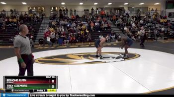174 lbs Semifinal - Edmond Ruth, Illinois vs Trey Sizemore, Illinois