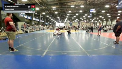 105 lbs Rr Rnd 2 - Blake Mosbach, Mat Warriors PWC MS vs Davis Lenz, Elite Athletic Club Bad Boys