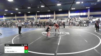 157 lbs Consi Of 64 #1 - Rocky Lo, Animal House vs Jacob Hernandez, Riverside Rascals