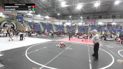 62 lbs Rr Rnd 5 - Rowan Richard, Matpac Wrestling ND vs Jack Luster, Athlos Wrestling