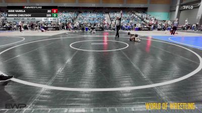 64 lbs Quarterfinal - Jude Varela, Juggernaut Wrestling Club vs Miron Cheltsov, Savage House Wrestling Club