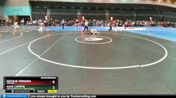 138 lbs Quarterfinal - Kate Campisi, Archbishop Mitty High School vs Natalie Vergara, Gregori