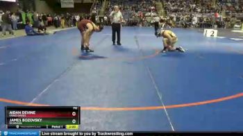 182 lbs Champ. Round 1 - James Bozovsky, Dickinson vs Aidan Devine, Fargo Davies