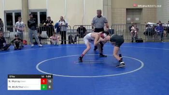 97 lbs Quarterfinal - Noah Murray, Broad Axe MS vs Maddox McArthur, GA Justice Takedown MS