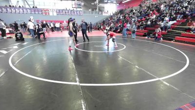 130 lbs Cons. Semi - Maya Martinez, El Paso Burges vs Riley Garner, El Paso Bel Air