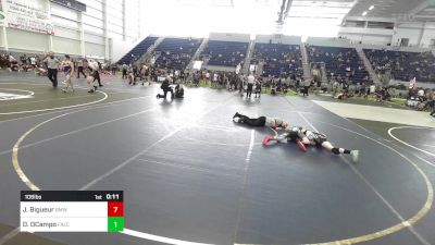 106 lbs Quarterfinal - Julian Bigueur, Bmwc vs Daric OCampo, Falcons