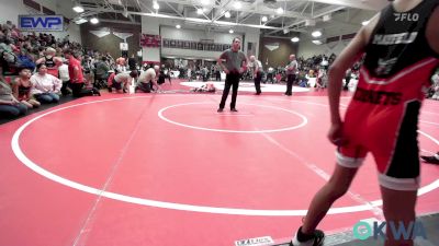 70 lbs Rr Rnd 3 - Kyson Barnett, Twin Hills vs Titan Mayfield, Hilldale Youth Wrestling Club