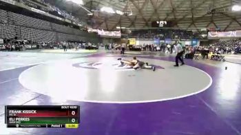 4A 182 lbs Cons. Round 3 - Eli Perkes, Hanford vs Frank Kissick, Mt. Si