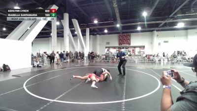 145 lbs 2nd Place - Ashlynn Lynch, Northwood vs Isabella SantaMaria, Toro Tech