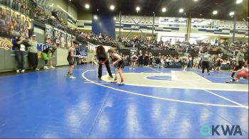 70 lbs Round Of 16 - Wesley Barnes, F-5 Grappling vs Cage Daugherty, Standfast