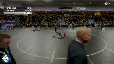 120 lbs Champ. Round 2 - Liam Shippy, Odessa vs Kipton Lewis, Waverly-Shell Rock