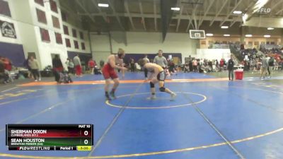 184 lbs Cons. Round 3 - Liam Begley, Marian University (IN) vs Uriah Virzi, Cumberlands (Ky.)