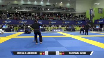 Chakib Zakaria Kazi Tani vs Kimon Pavlos Angelopoulos 2025 European Jiu-Jitsu IBJJF Championship
