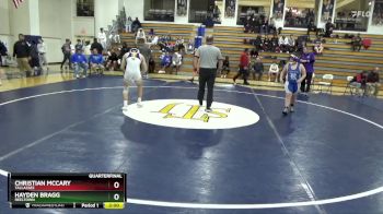 167 lbs Quarterfinal - Christian Mccary, Tallassee vs Hayden Bragg, Reeltown