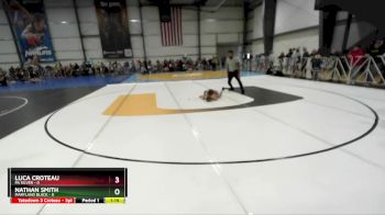 48 lbs Rd# 2 10:30am Friday - Luca Croteau, PA Silver vs Nathan Smith, Maryland BLACK