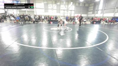 U17 Women - 49 lbs Champ. Round 1 - Meadow Vierck, WI vs Sophia Marie Gonzales, CA