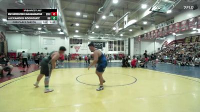 285 lbs 3rd Place Match - Alexandro Rodriguez, Warhammer Wc vs Buyantogtokh Baasanbayar, Irvine Hs